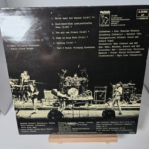 Wolfgang Niedecken's Bap, Vinyl Record - Picture 2 of 5